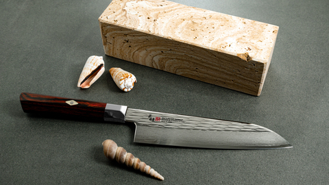 Supreme Ripple - Młotkowany 33-warstwowy nóż Nakiri, 16,5 cm